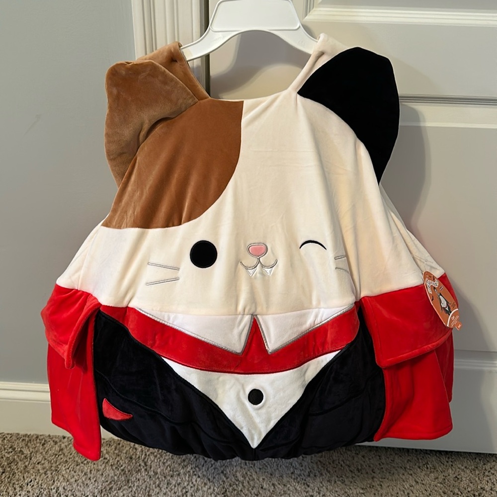NWT Squishmallows Halloween costume-Cam the cat